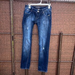 Arizona skinny distressed jeans